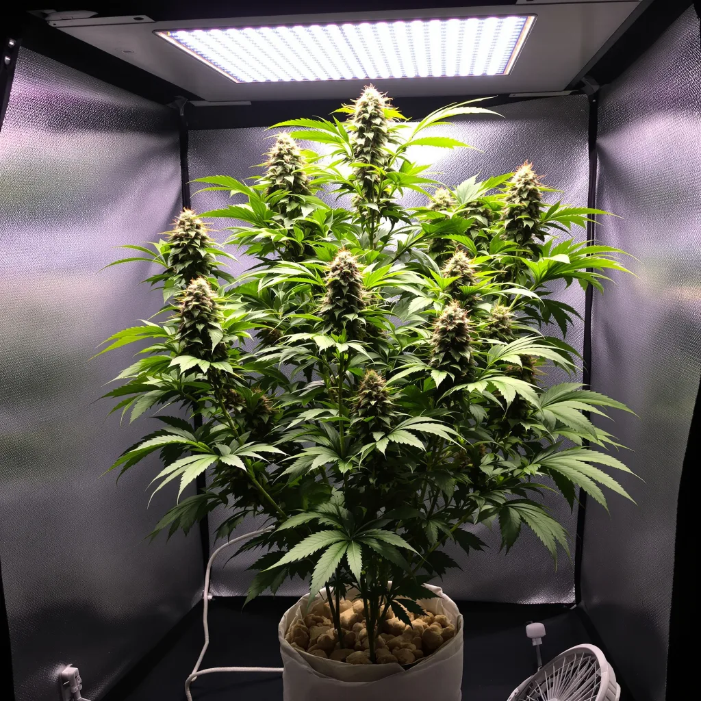 Nightcap cannabis plant in flowering stage — 90-130 cm feminised