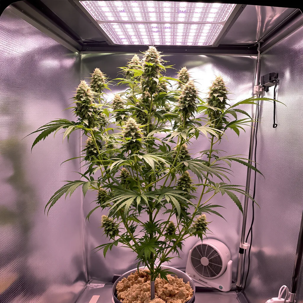 Nordle cannabis plant in flowering stage — 80-130 cm feminised