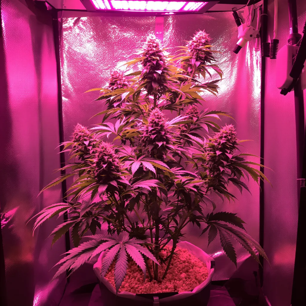 Northern Sunrise cannabis plant in flowering stage — 90-130 cm feminised