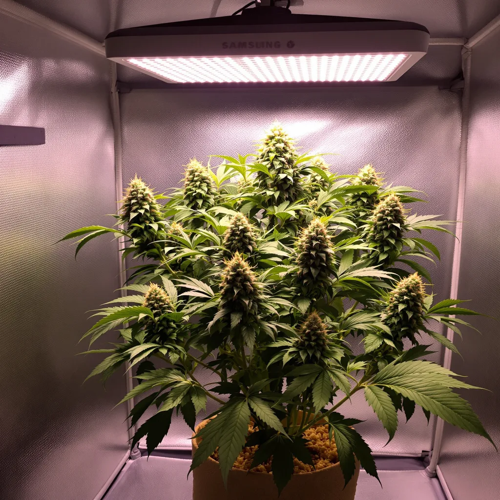 Nutter cannabis plant in flowering stage — 90-130 cm feminised