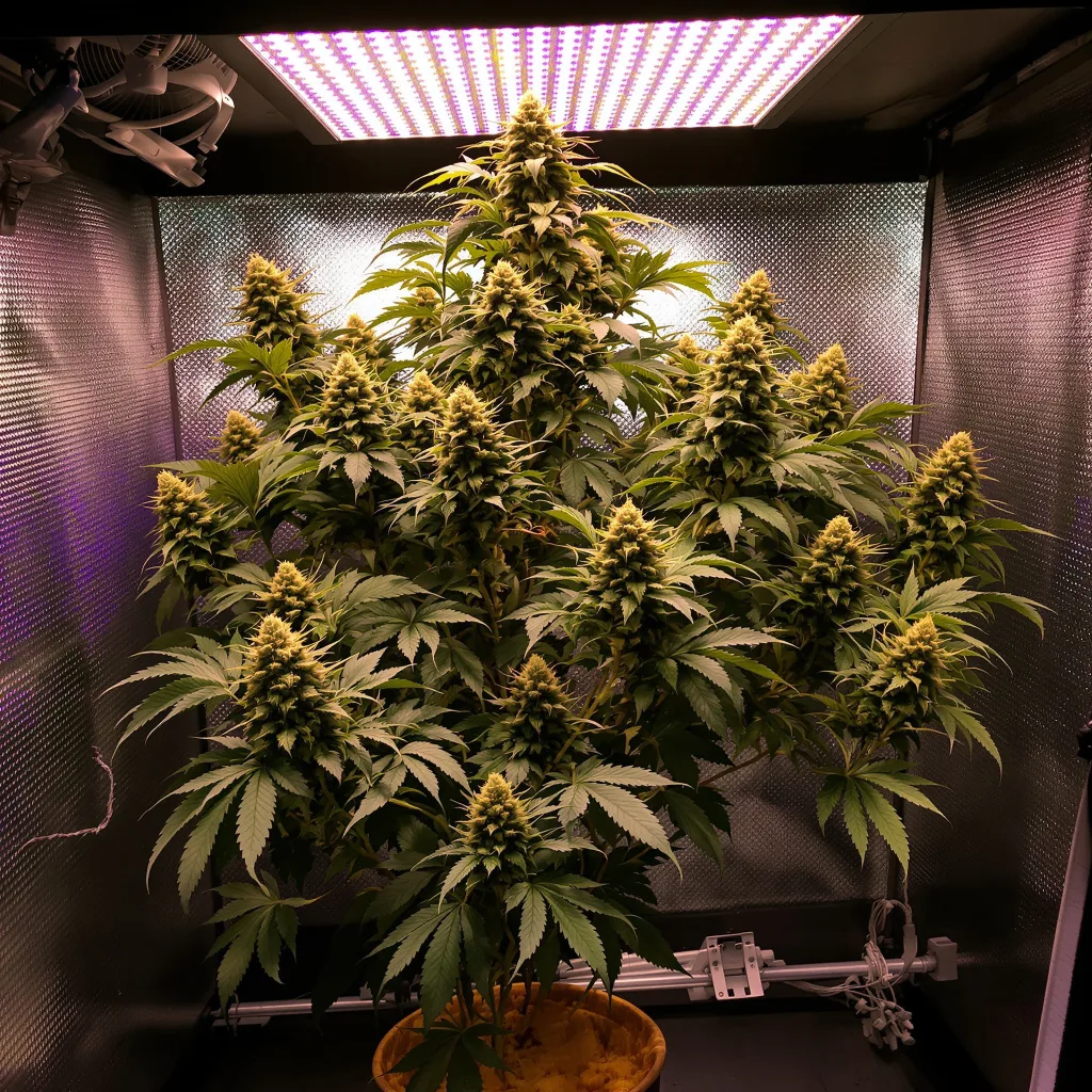 NYC Diesel cannabis plant in flowering stage — 60-90 cm autoflower