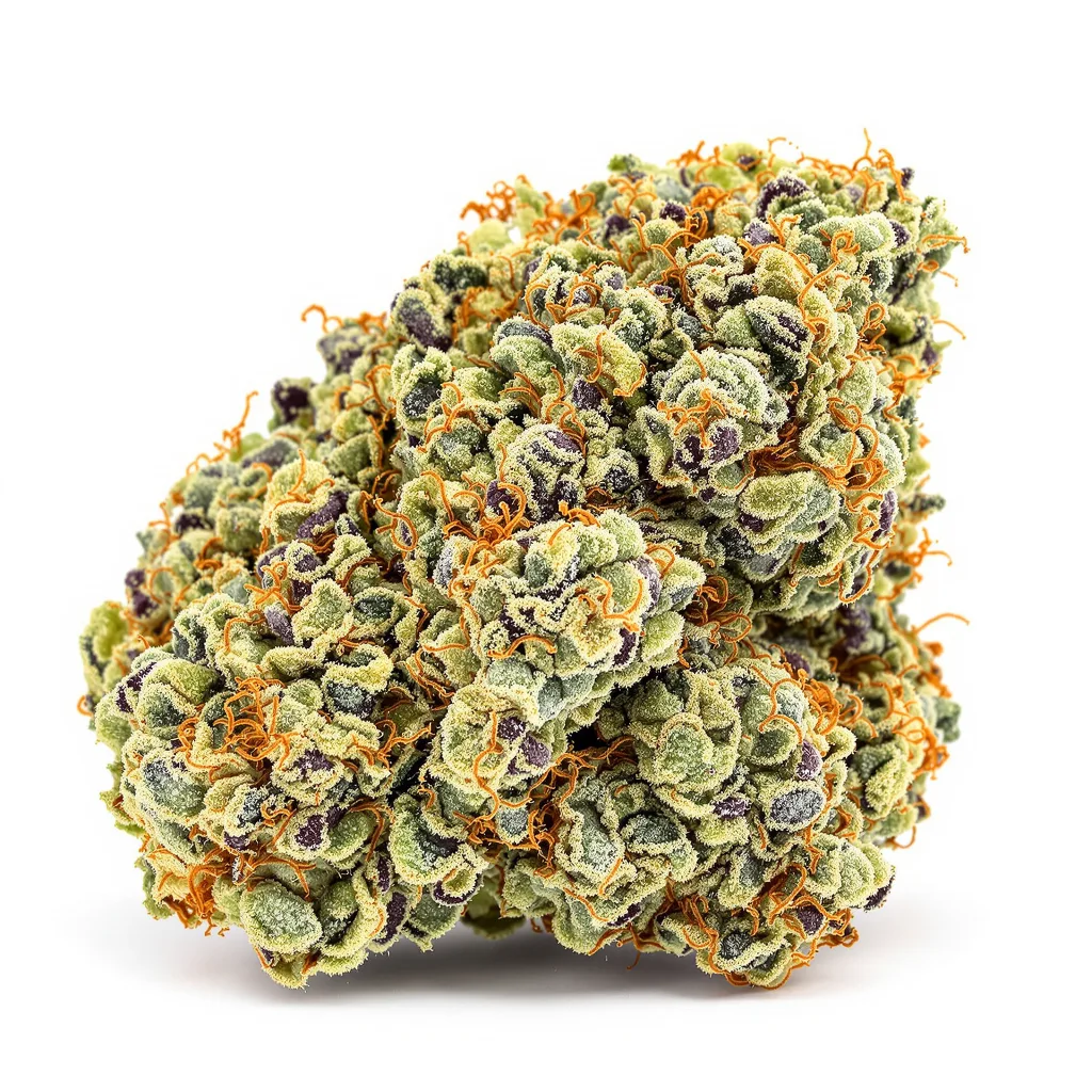 NYC Diesel 40% indica / 60% sativa flower with visible trichomes