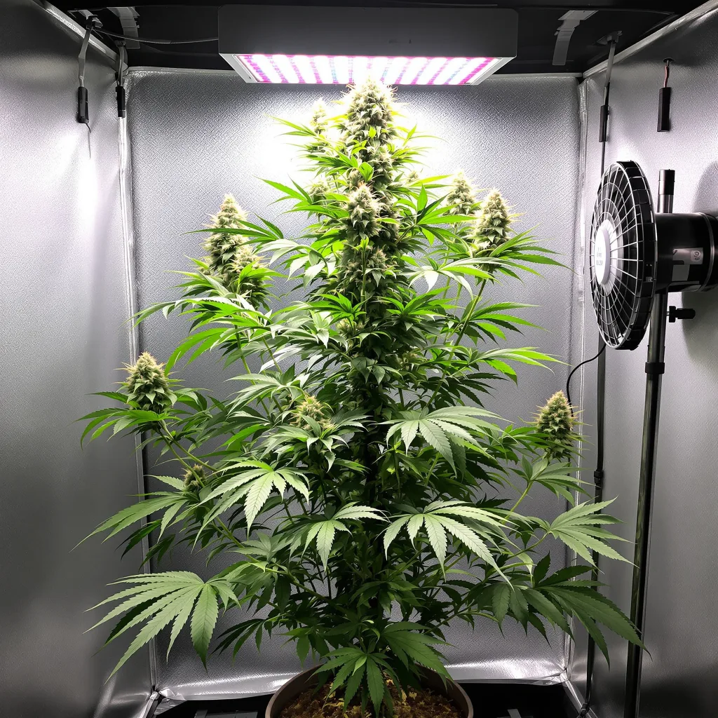 NYC Sour Diesel cannabis plant in flowering stage — 150-200 cm feminised