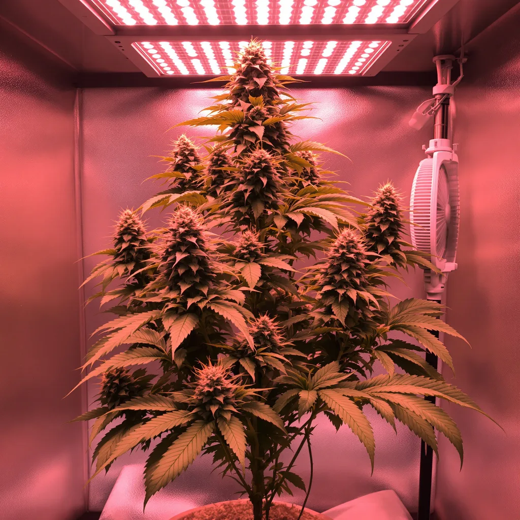 Obama Kush cannabis plant in flowering stage — 90-130 cm feminised