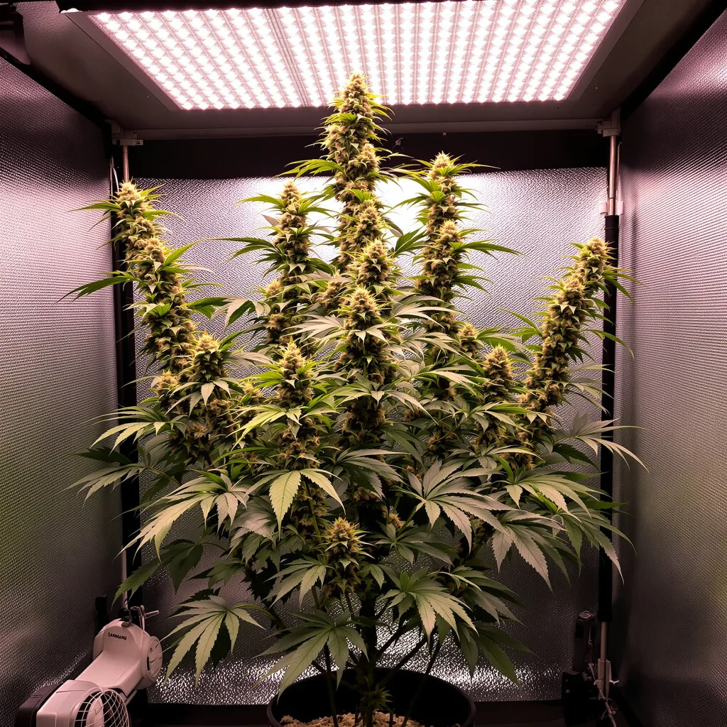 OCAs Cloud 9 cannabis plant in flowering stage — 150-200 cm feminised