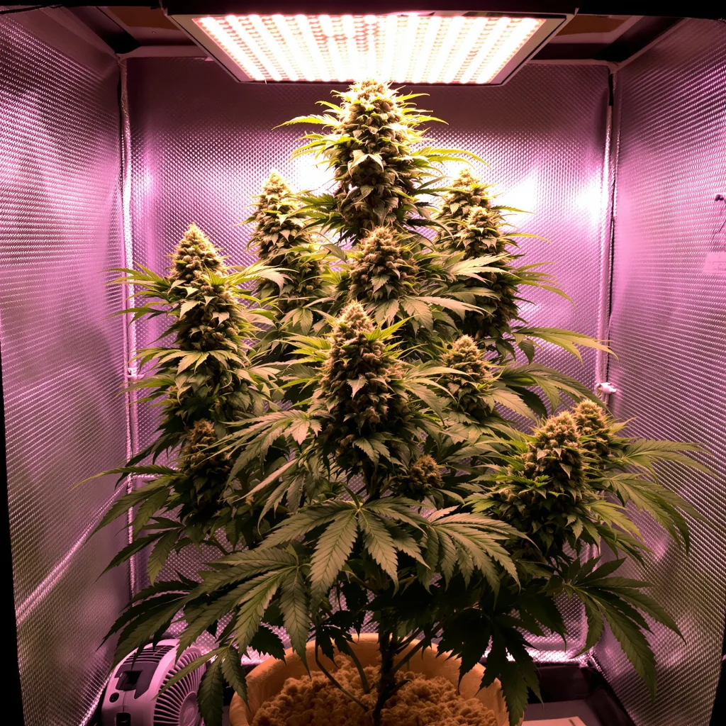 OG Diesel Kush cannabis plant in flowering stage — 60-100 cm autoflower