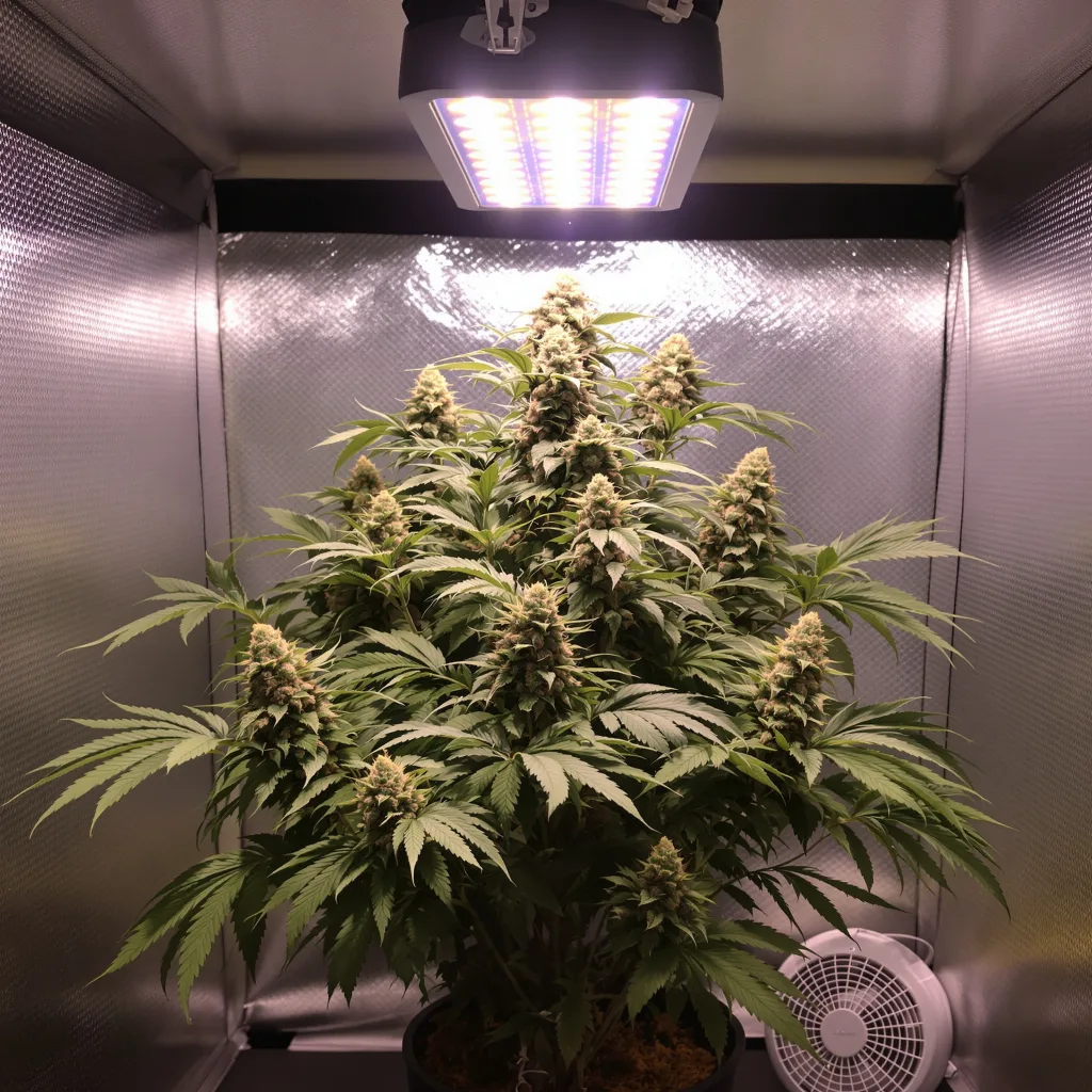 OG’s Pearl cannabis plant in flowering stage — 90-130 cm feminised