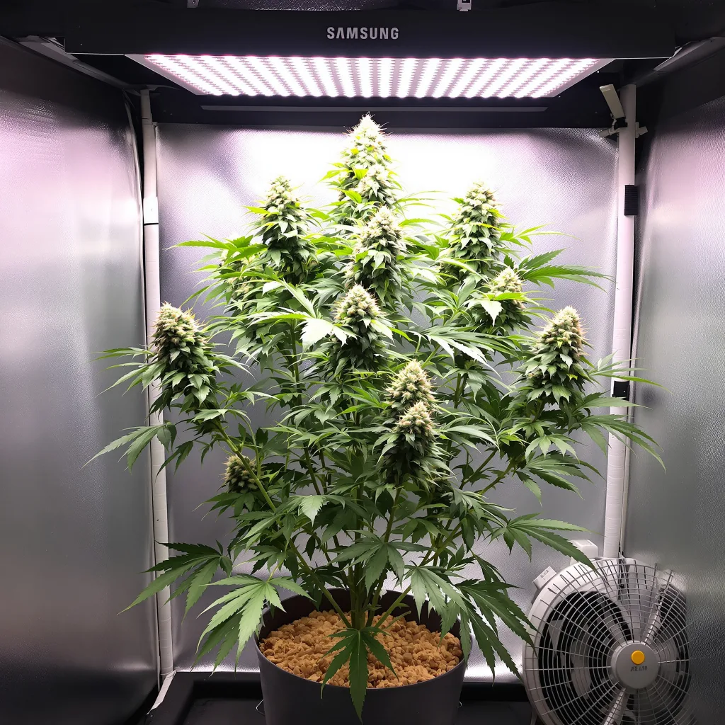 Ogre cannabis plant in flowering stage — 120-180 cm feminised