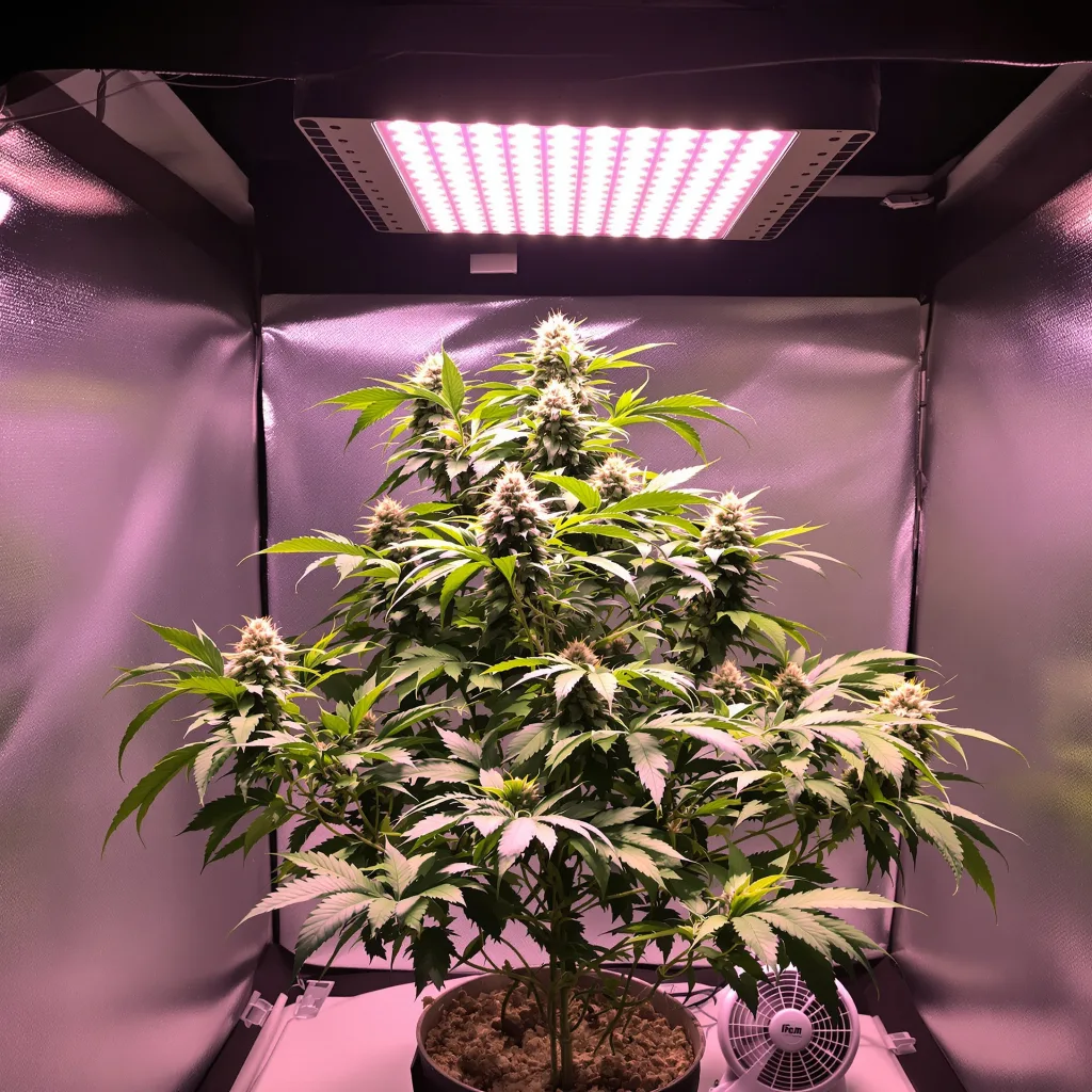 Orange Bud cannabis plant in flowering stage — 90-130 cm feminised