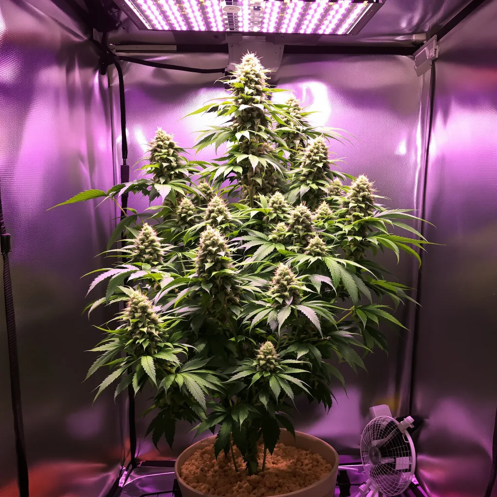 Orange Cookies cannabis plant in flowering stage — 120-180 cm feminised