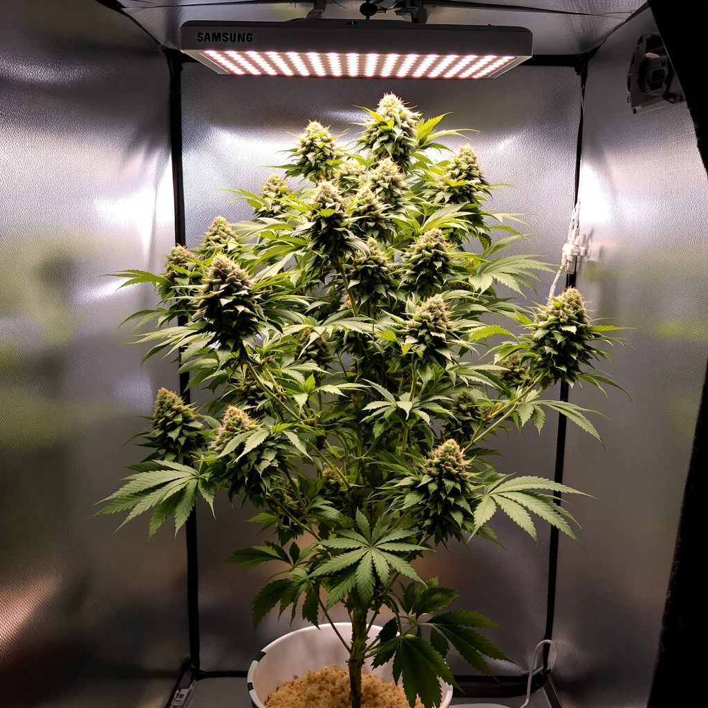 Orange Cream cannabis plant in flowering stage — 120-180 cm feminised