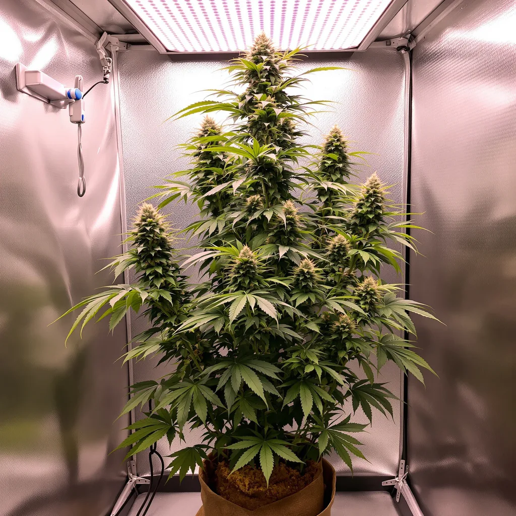 Orange Crush cannabis plant in flowering stage — 150-200 cm feminised