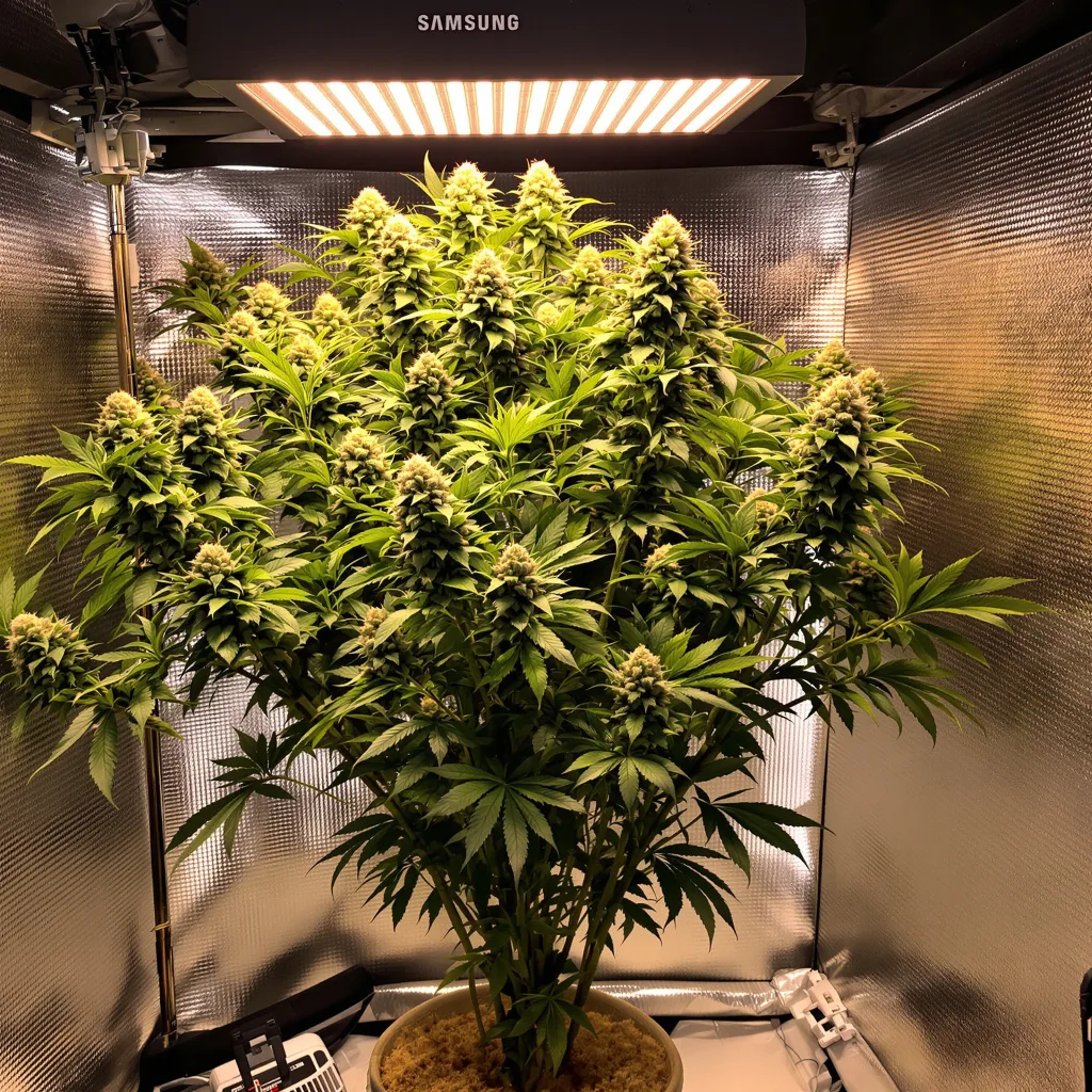 Orange Kush cannabis plant in flowering stage — 120-180 cm feminised