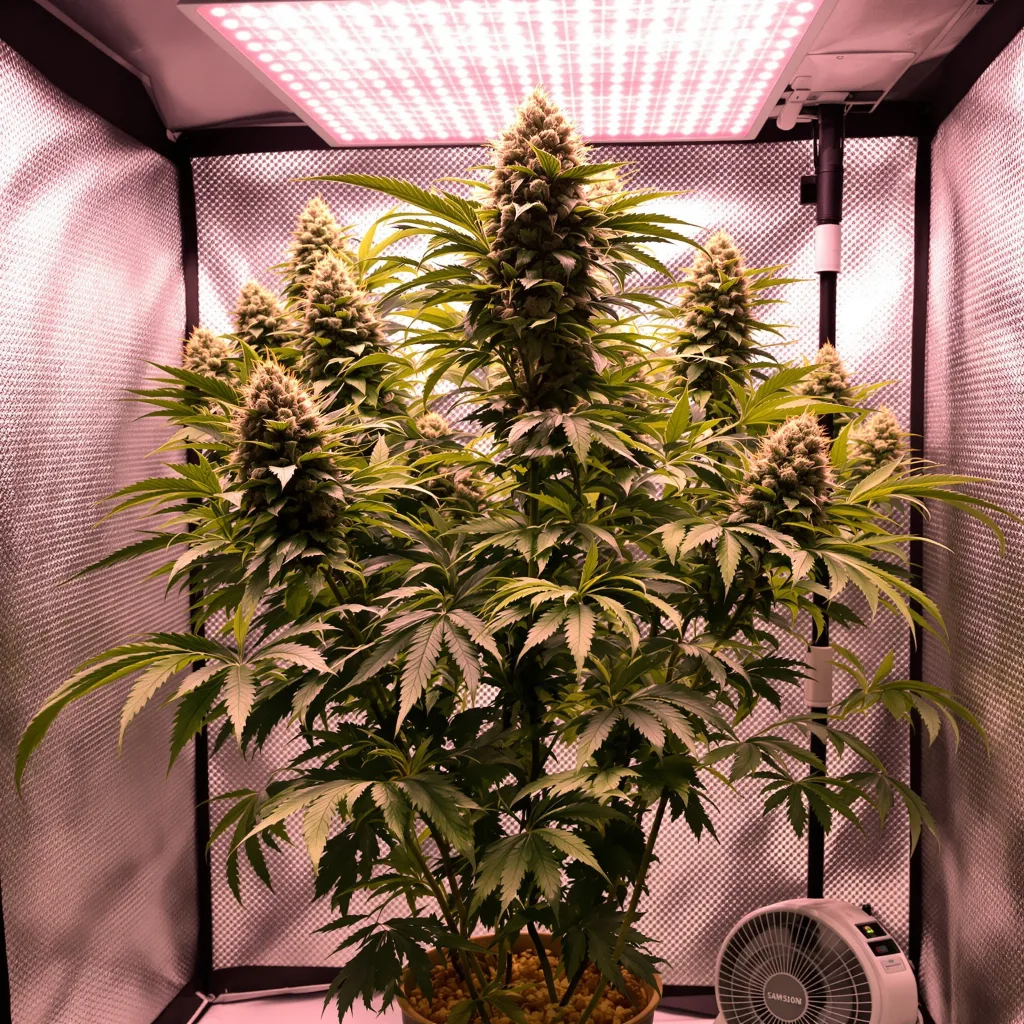 Oregon Diesel cannabis plant in flowering stage — 90-130 cm feminised