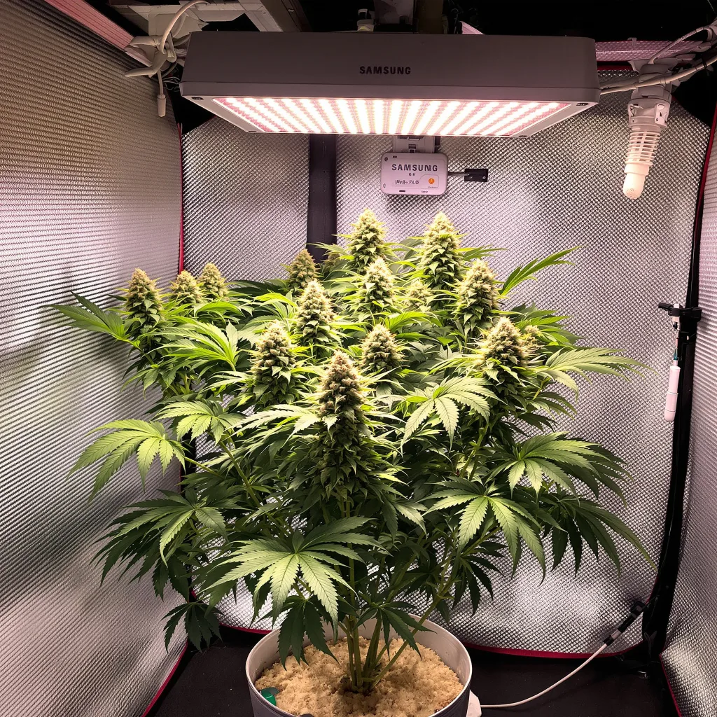 Pakistan Valley Kush cannabis plant in flowering stage — 90-130 cm feminised