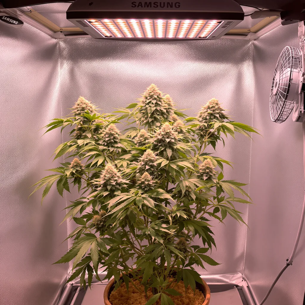 Pennywise CBD cannabis plant in flowering stage — 120-180 cm feminised