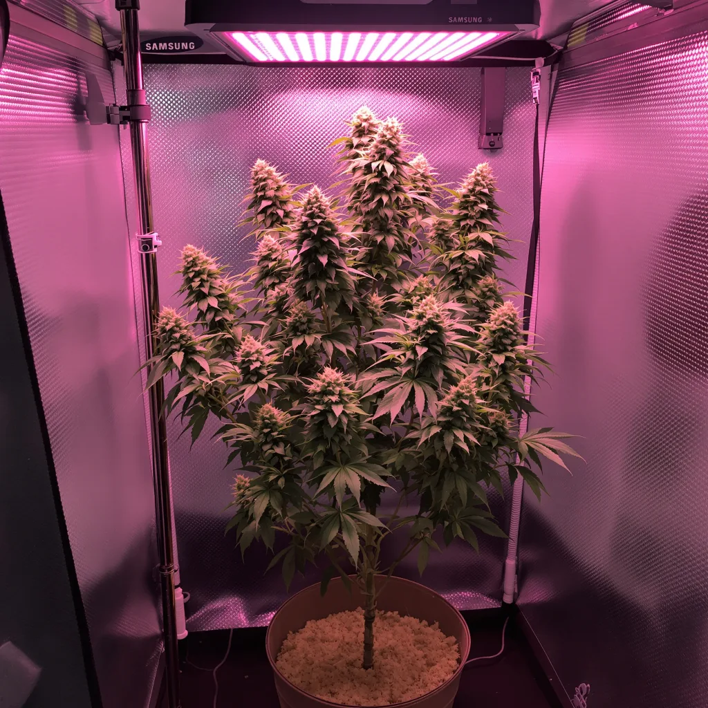 Pina Colada cannabis plant in flowering stage — 120-180 cm feminised