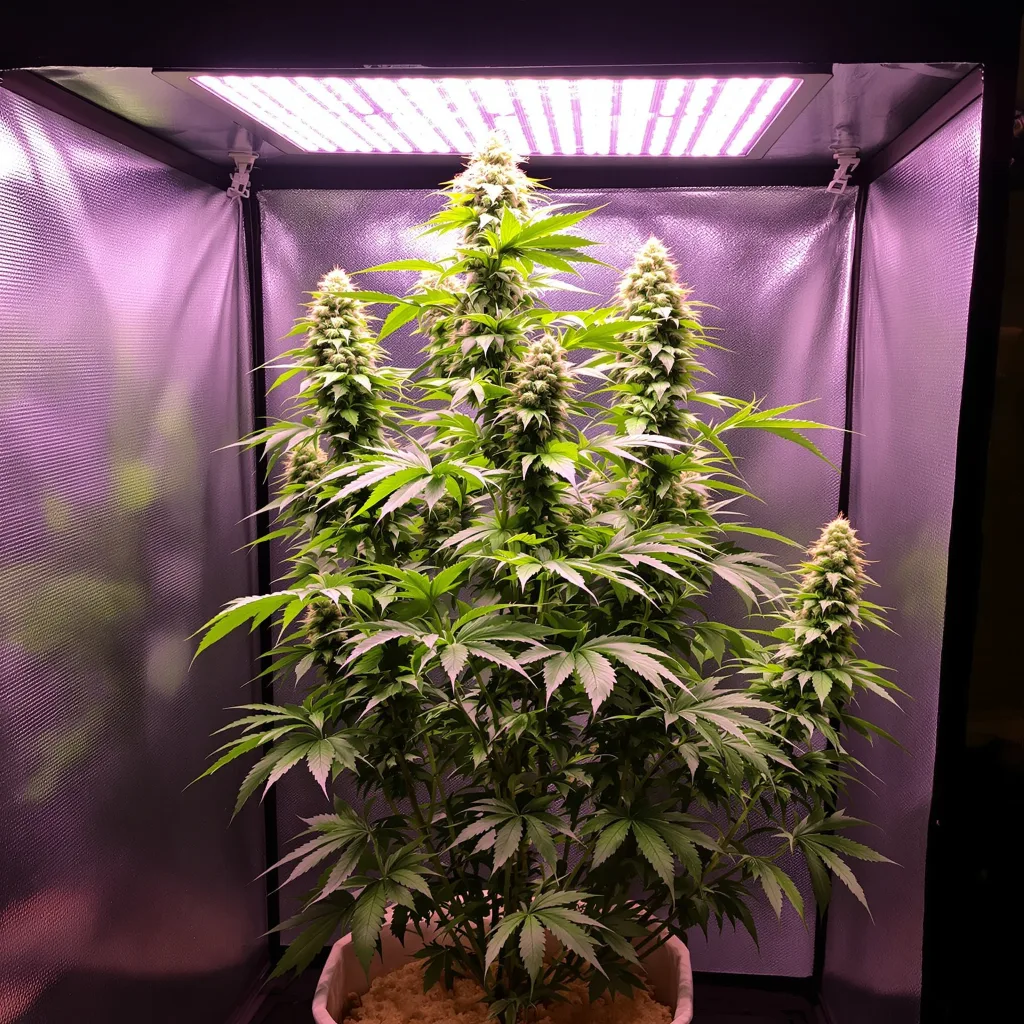 Pine cannabis plant in flowering stage — 150-200 cm feminised