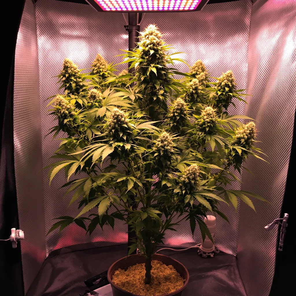 Pineapple Diesel cannabis plant in flowering stage — 120-180 cm feminised