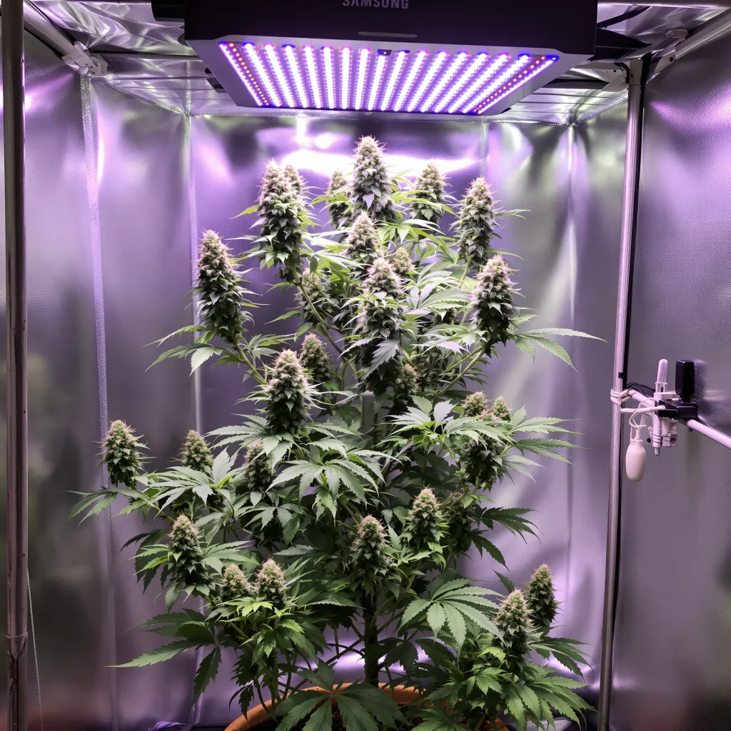 Pineapple Purple Skunk cannabis plant in flowering stage — 120-180 cm feminised
