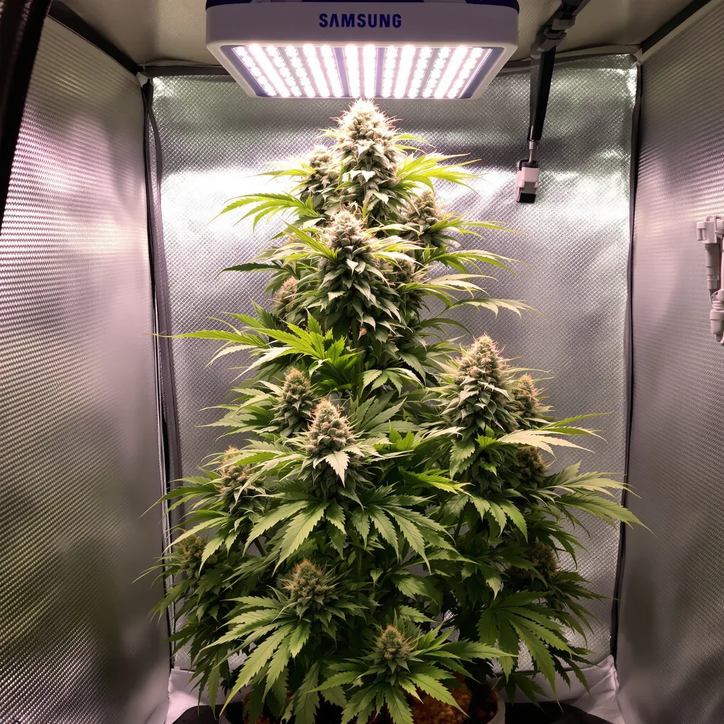 Pink Kush cannabis plant in flowering stage — 90-110 cm feminised