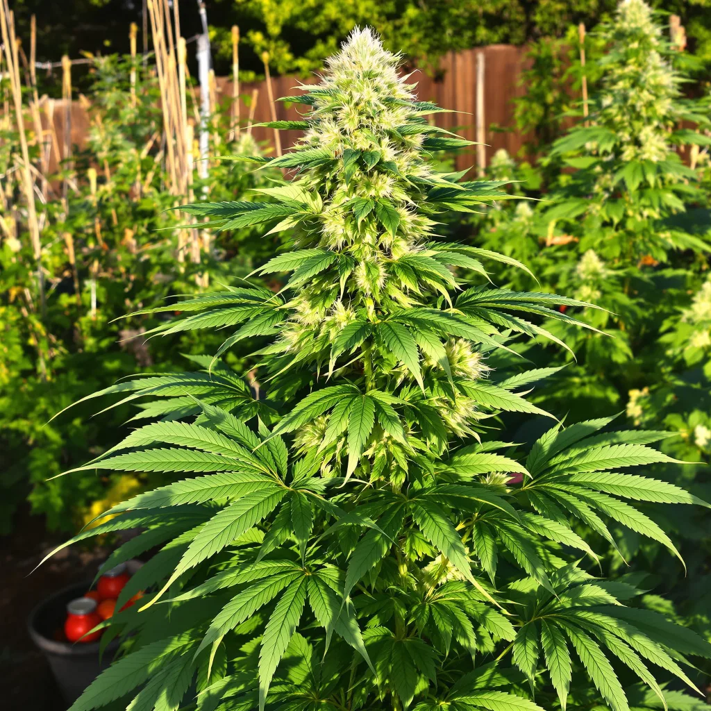 Pink Panther 70% indica / 30% sativa flower with visible trichomes