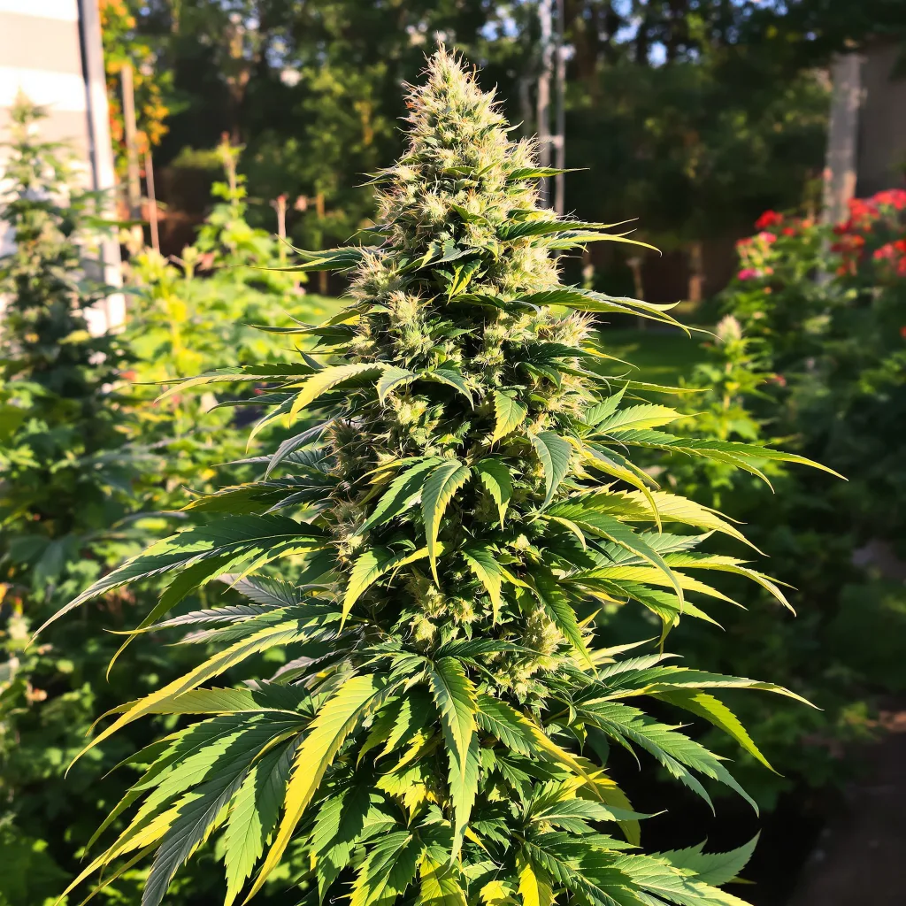 Platinum Purple Kush 80% indica / 50% sativa flower with visible trichomes