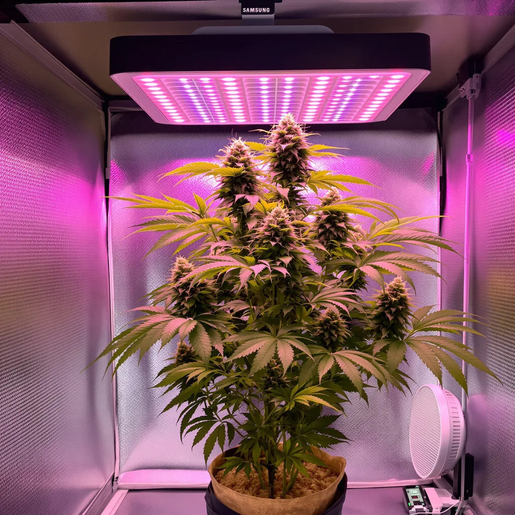 Primus cannabis plant in flowering stage — 90-130 cm feminised