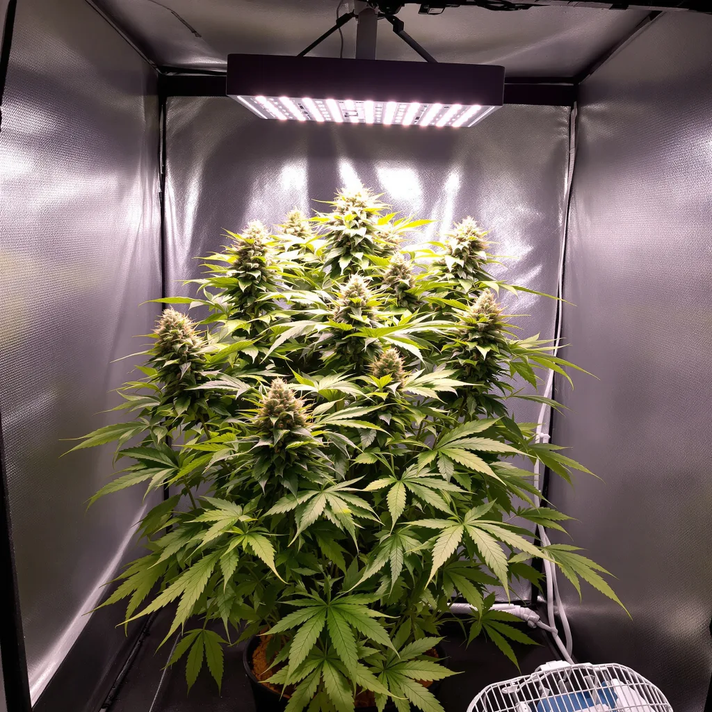 Pure OG cannabis plant in flowering stage — 90-130 cm feminised