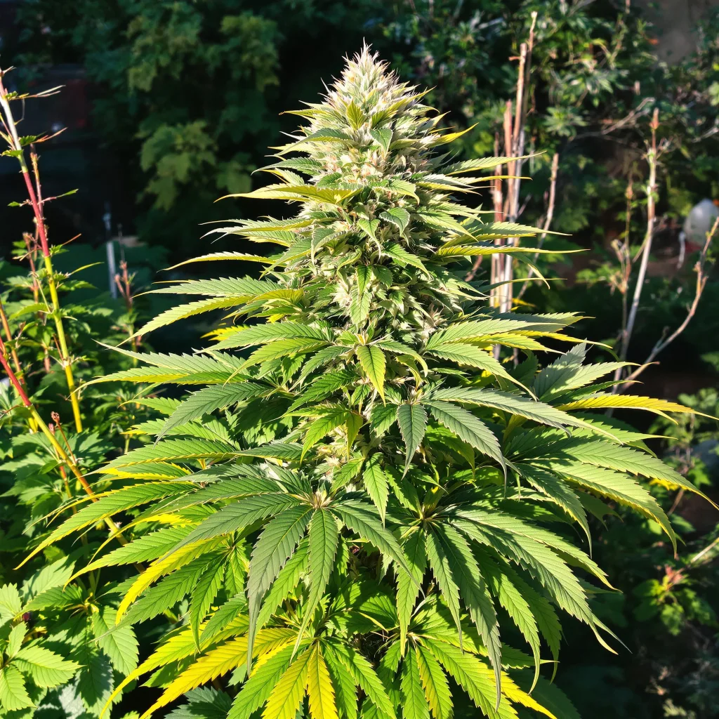 Purple Cotton Candy 79% indica / 21% sativa flower with visible trichomes