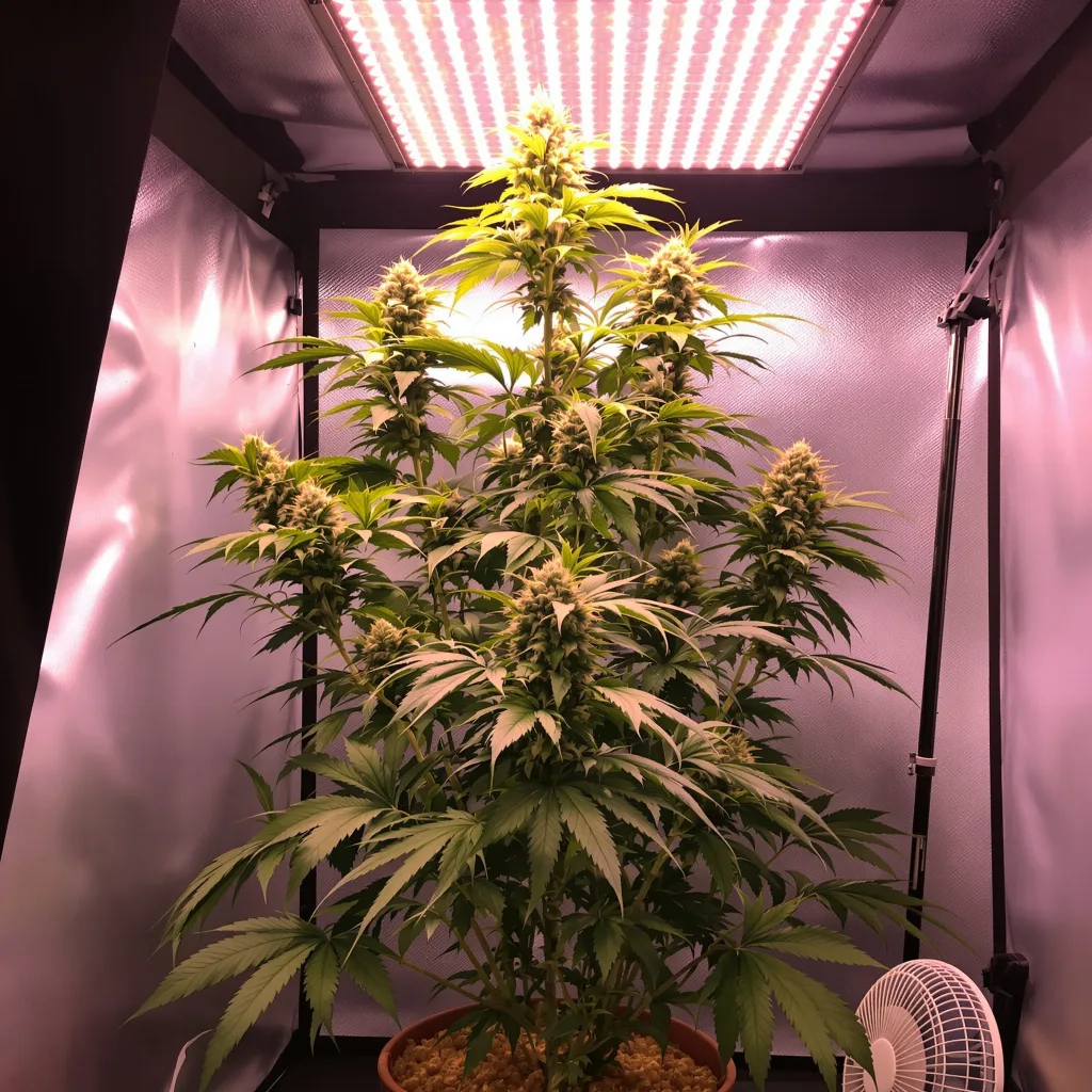 Purple Diesel cannabis plant in flowering stage — 150-200 cm feminised