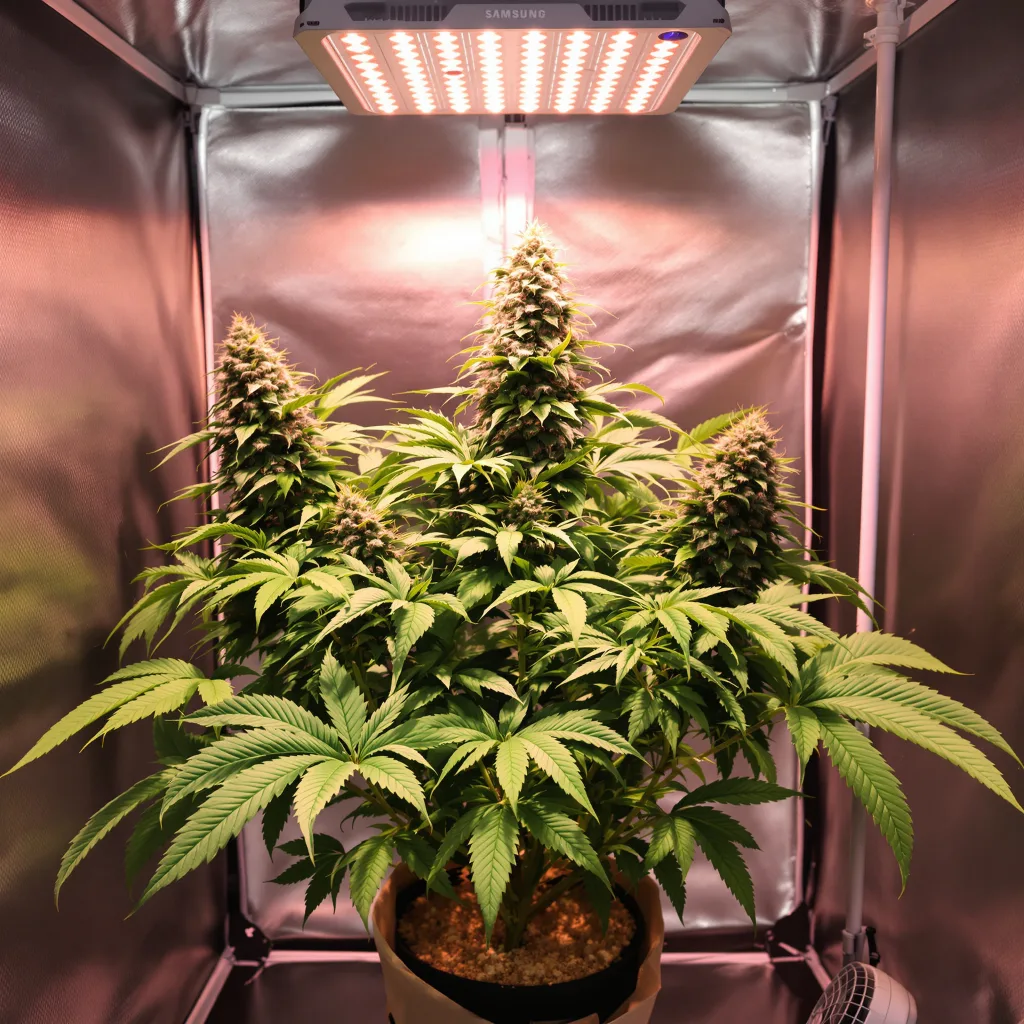 Purple Mr. Nice cannabis plant in flowering stage — 90-130 cm feminised