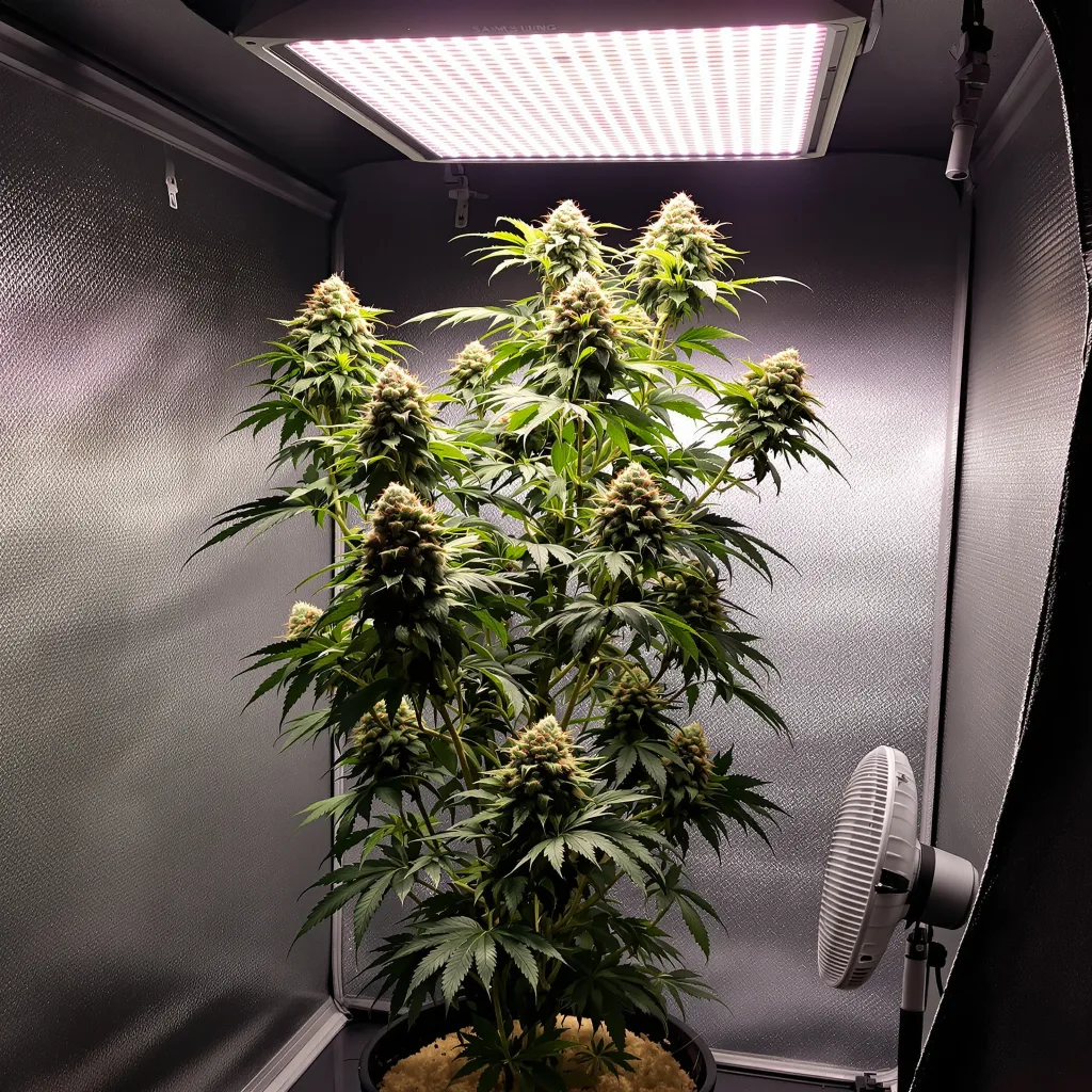 Race Fuel OG cannabis plant in flowering stage — 120-180 cm feminised