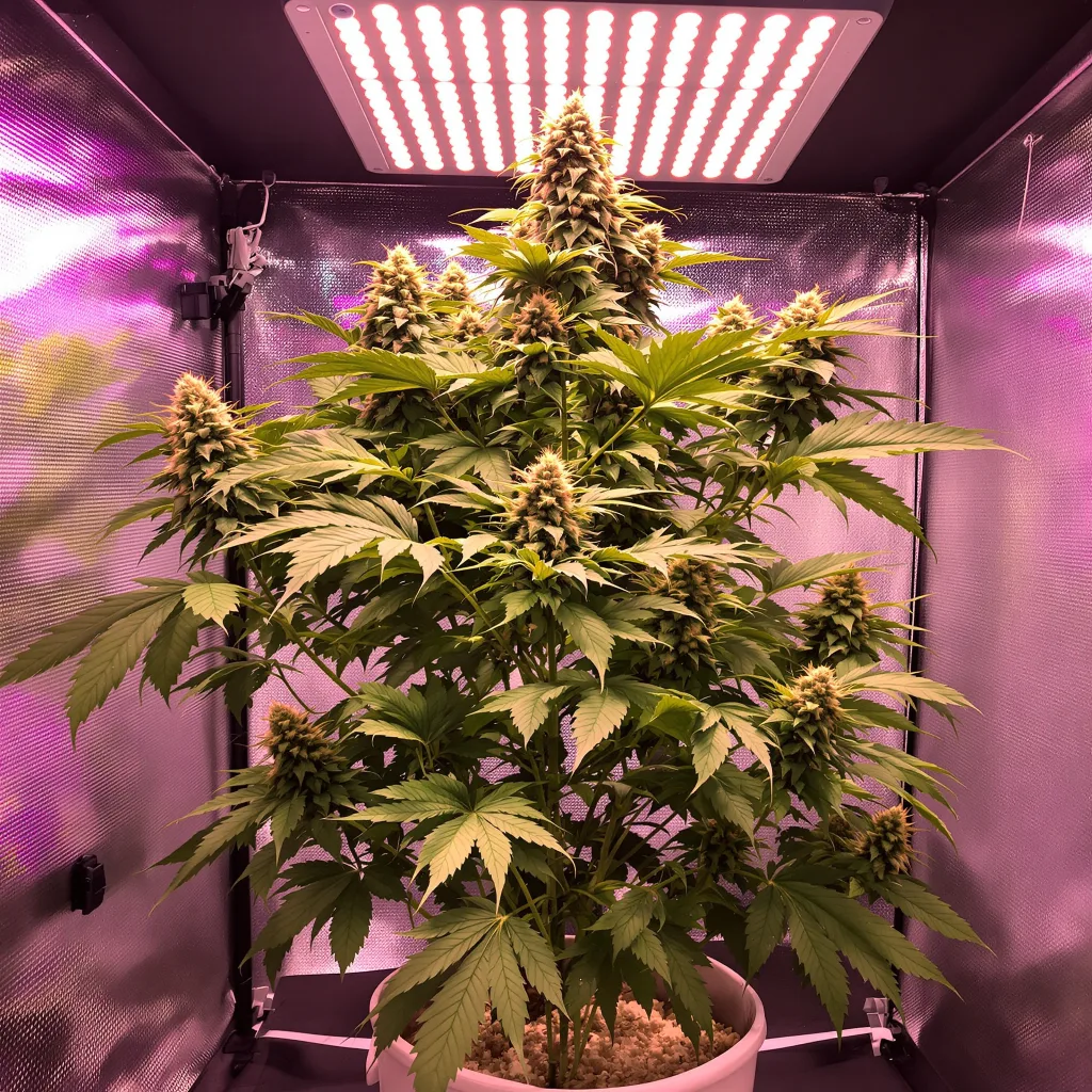 Rainbow Jones cannabis plant in flowering stage — 60-100 cm autoflower