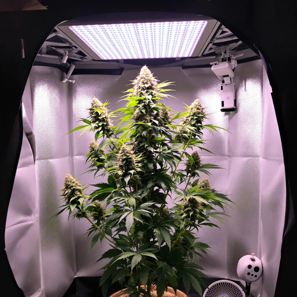 Rare Dankness #1 cannabis plant in flowering stage — 120-180 cm feminised