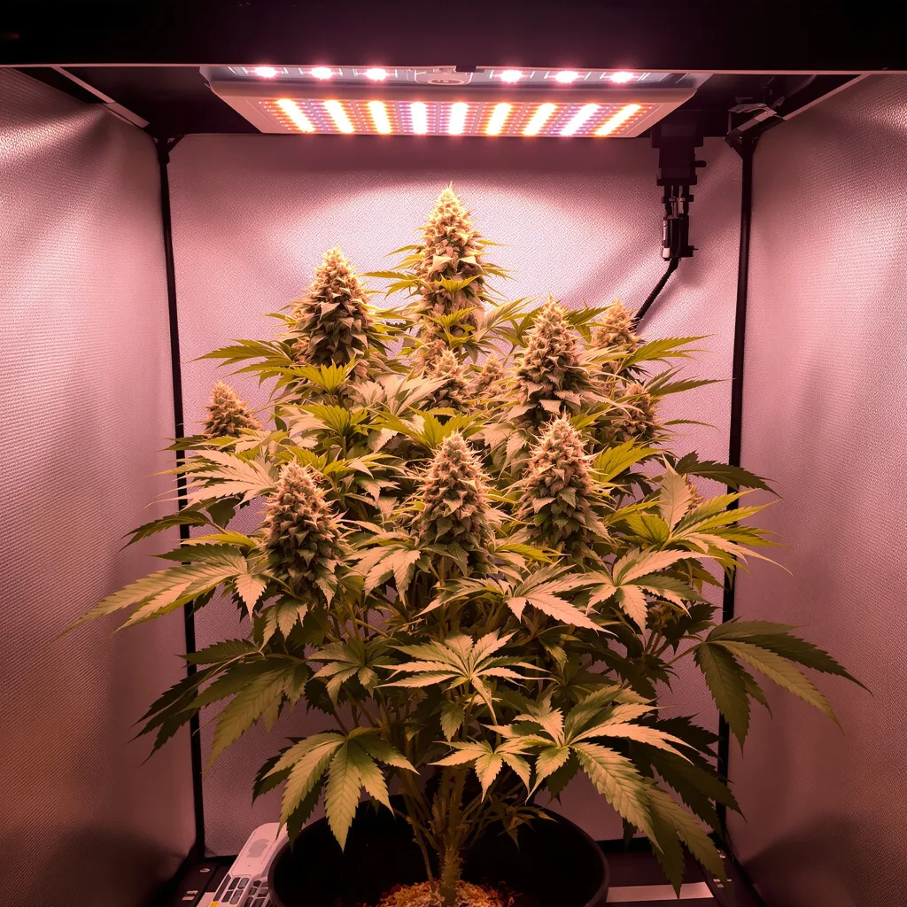 Ray Charles cannabis plant in flowering stage — 90-130 cm feminised