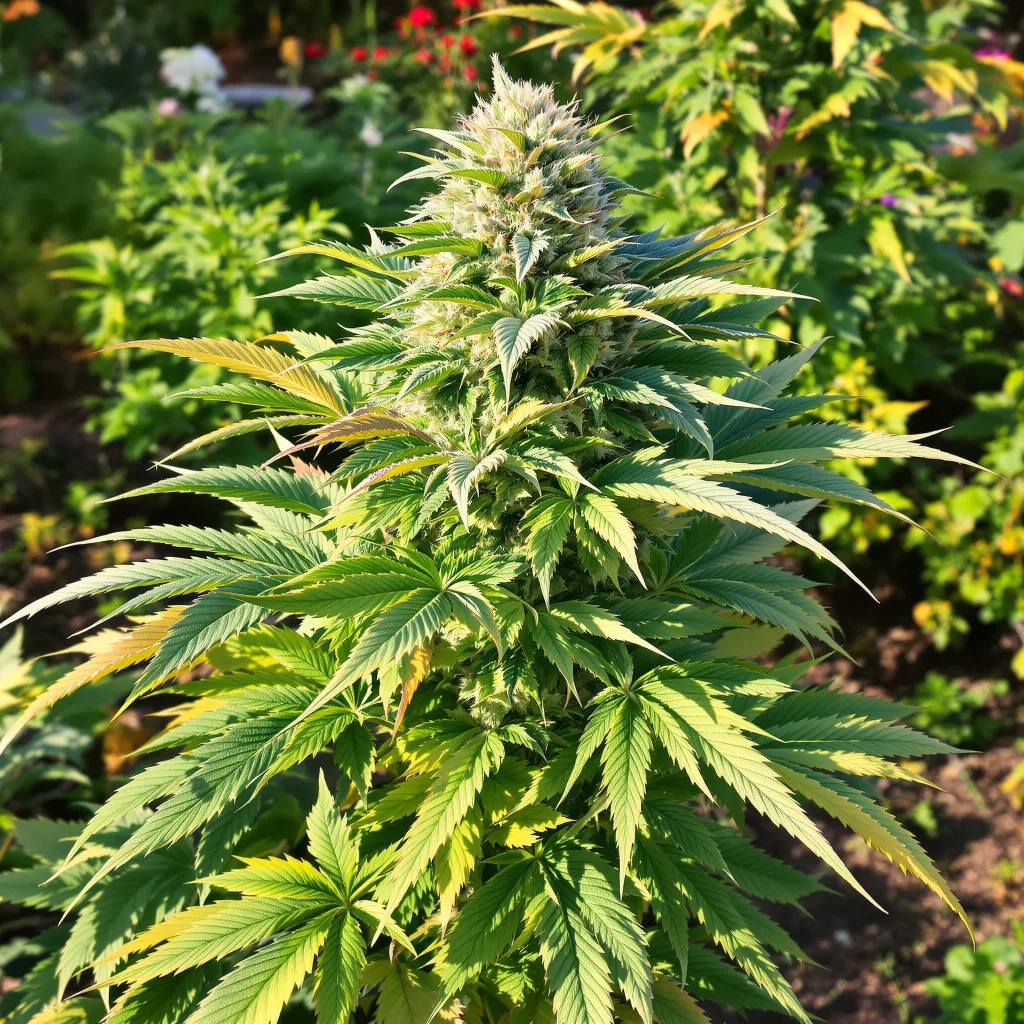 Remedy 68% indica / 32% sativa flower with visible trichomes