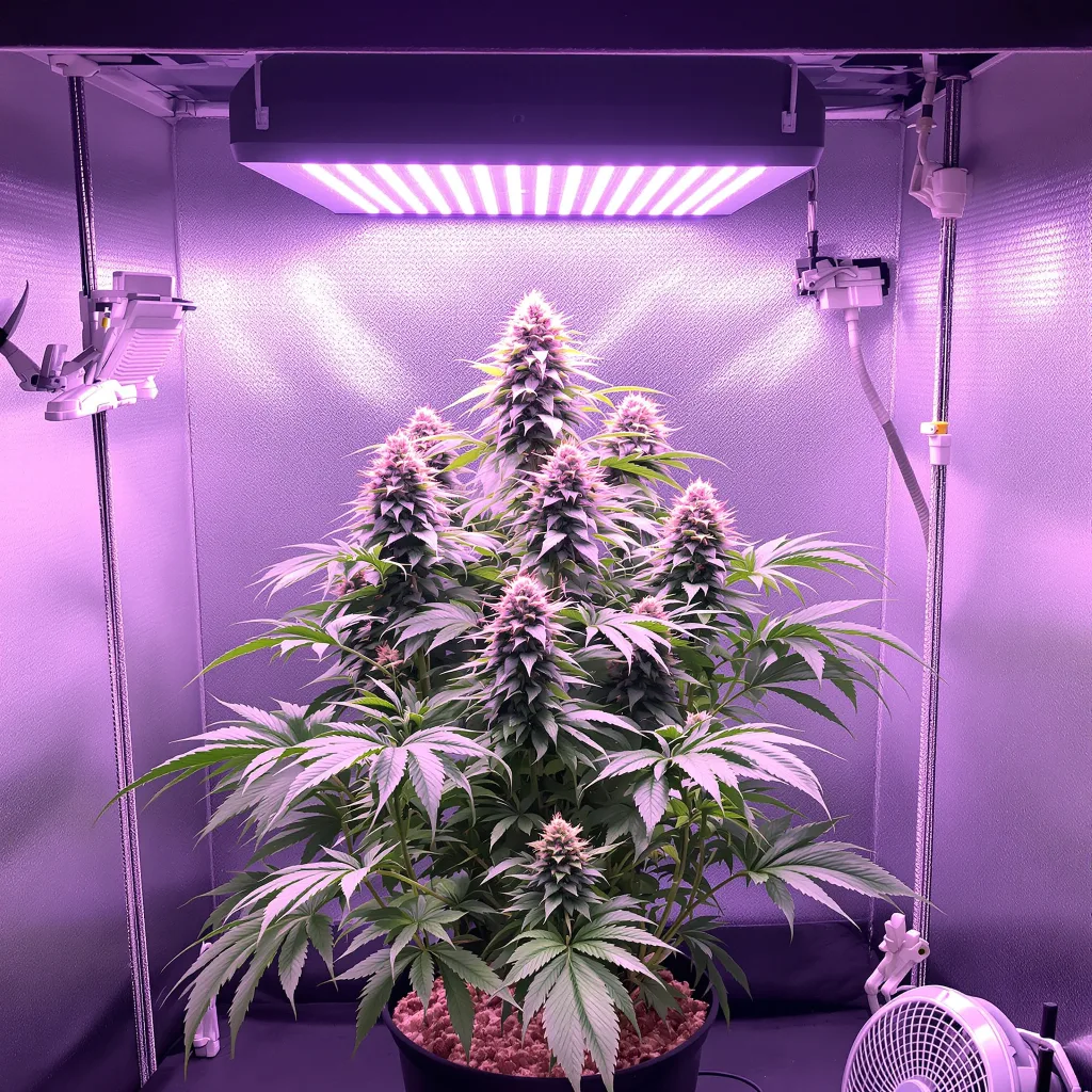 Reserve L.A.K. Federal cannabis plant in flowering stage — 60-100 cm autoflower