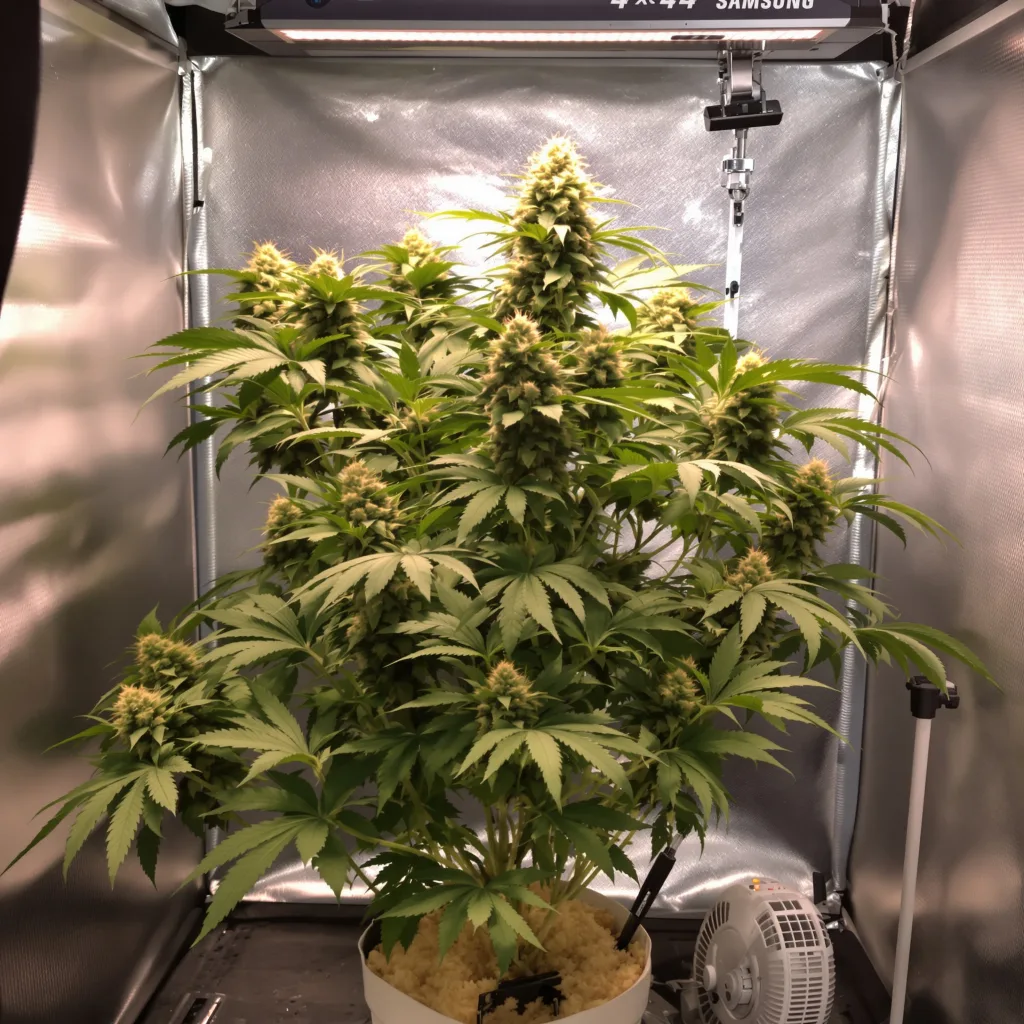 Reserve L.A.K. Federal cannabis plant in flowering stage — 90-130 cm feminised