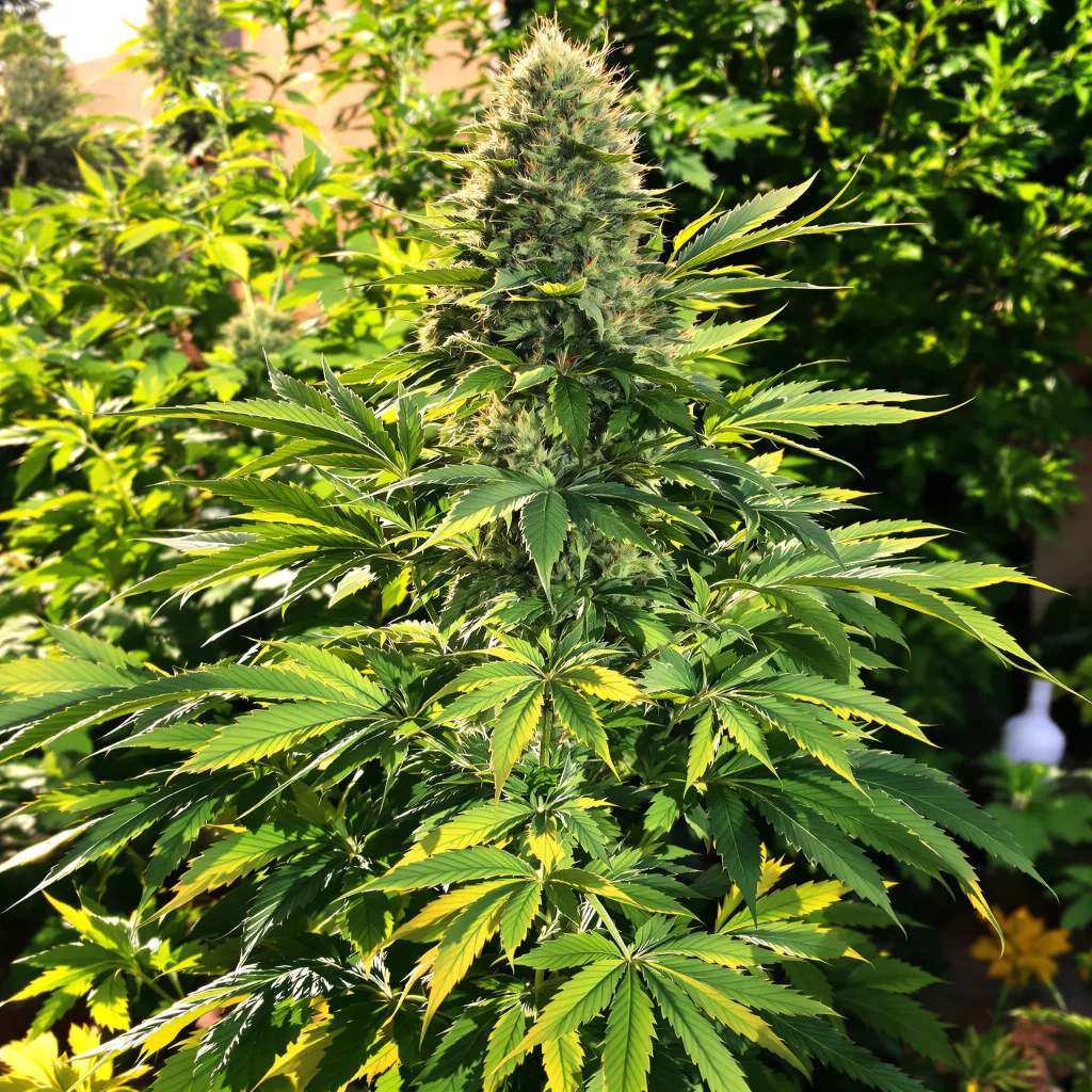Reserve L.A.K. Federal 77% indica / 23% sativa flower with visible trichomes