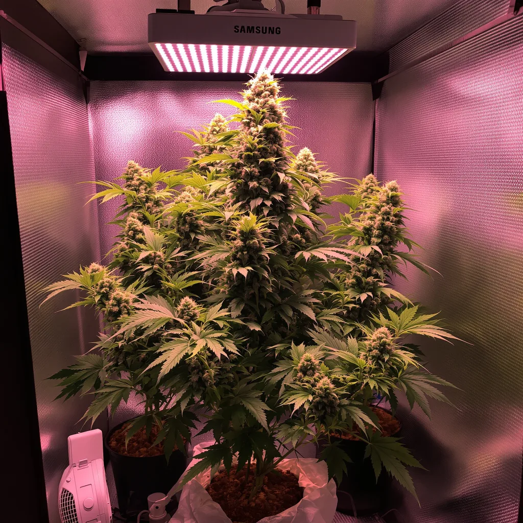Ringos Gift CBD cannabis plant in flowering stage — 120-180 cm feminised