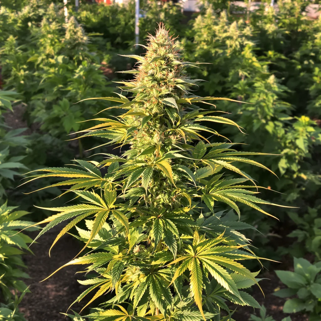Rip City Purps 71% indica / 29% sativa flower with visible trichomes