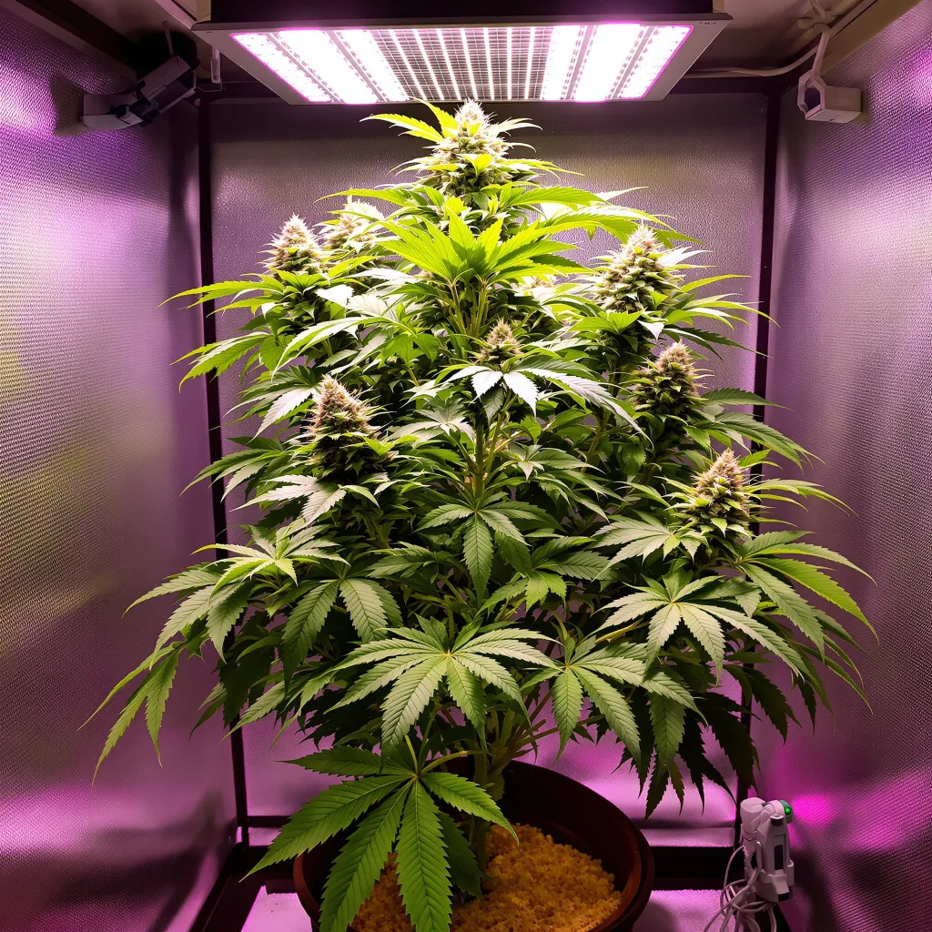 Rockbud cannabis plant in flowering stage — 90-130 cm feminised