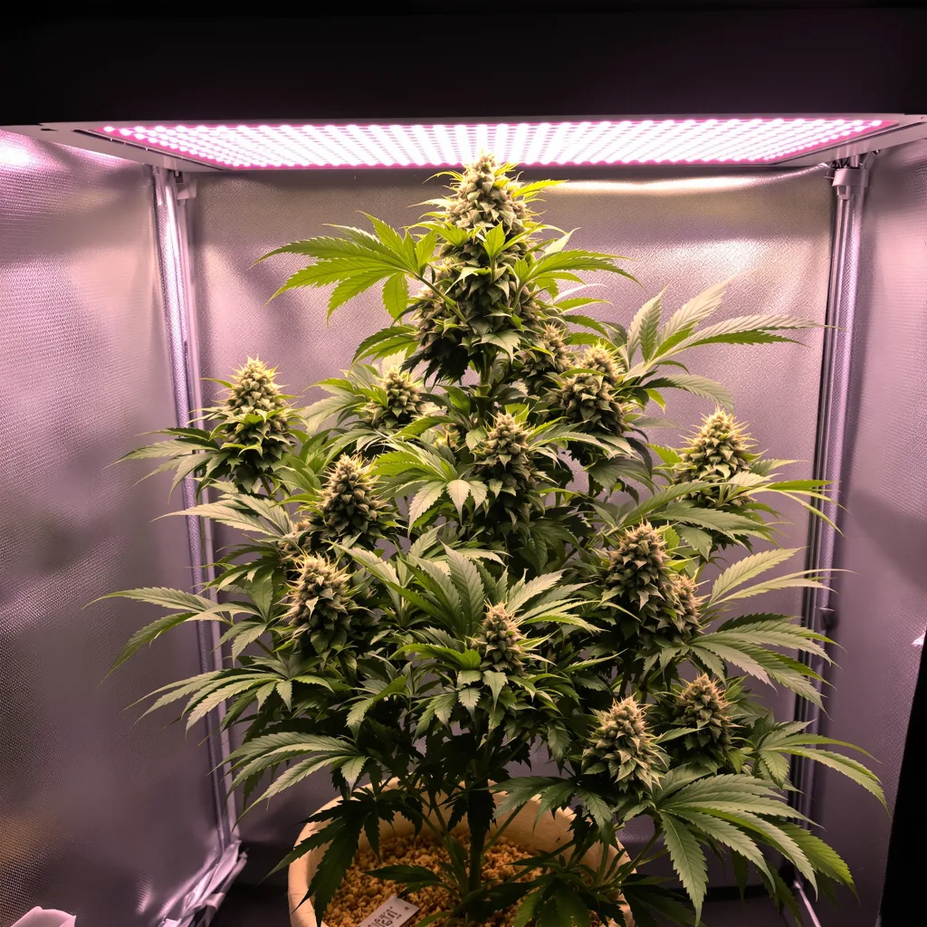Romulan Haze cannabis plant in flowering stage — 90-130 cm feminised
