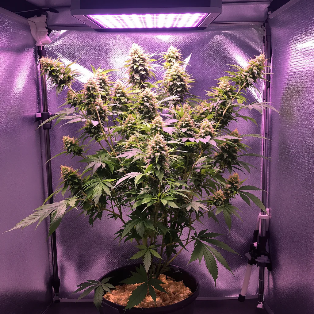 Royal Gorilla cannabis plant in flowering stage — 90-160 cm feminised