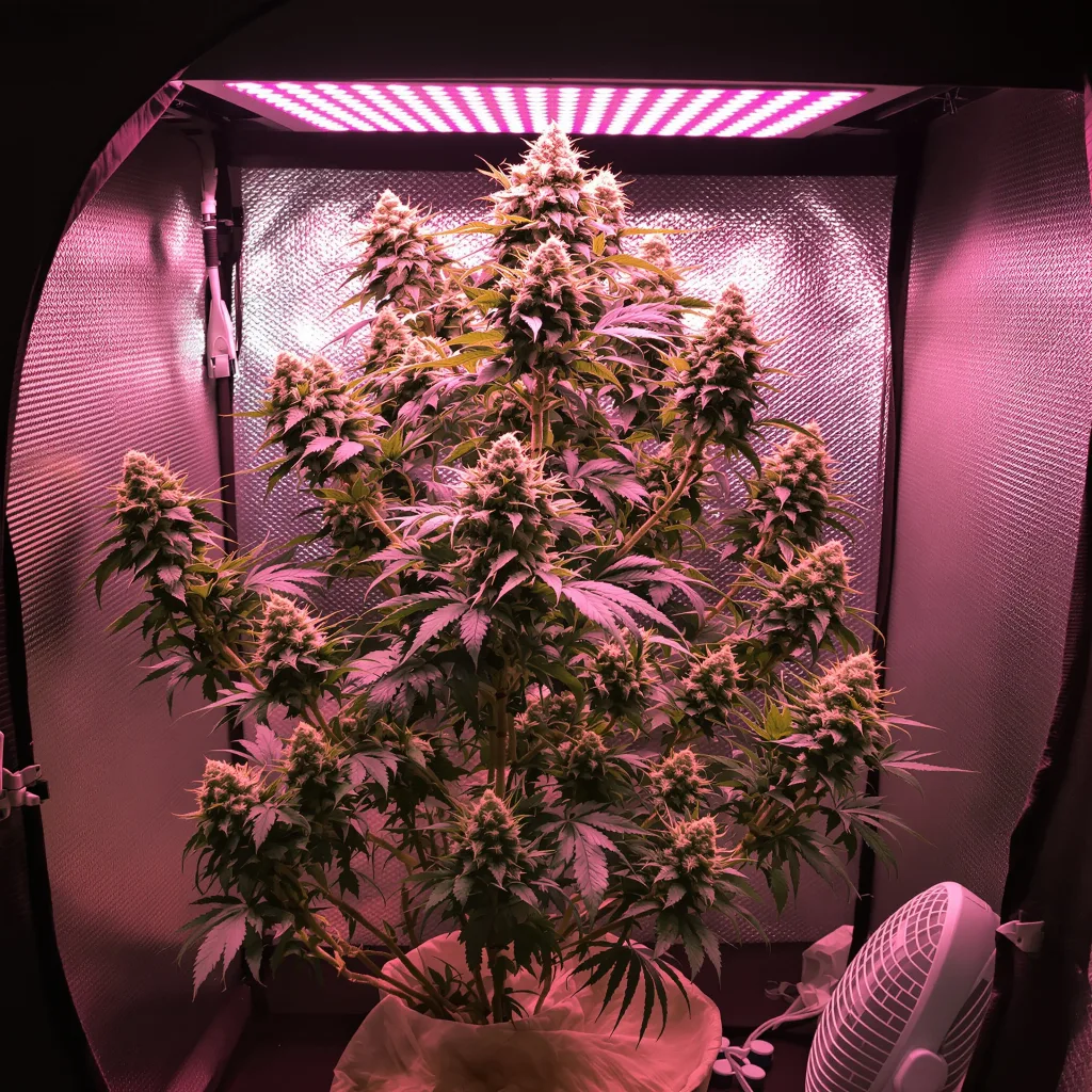 Royal Highness cannabis plant in flowering stage — 60-100 cm feminised