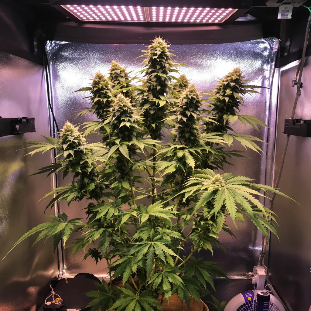 Russian Assassin cannabis plant in flowering stage — 120-180 cm feminised