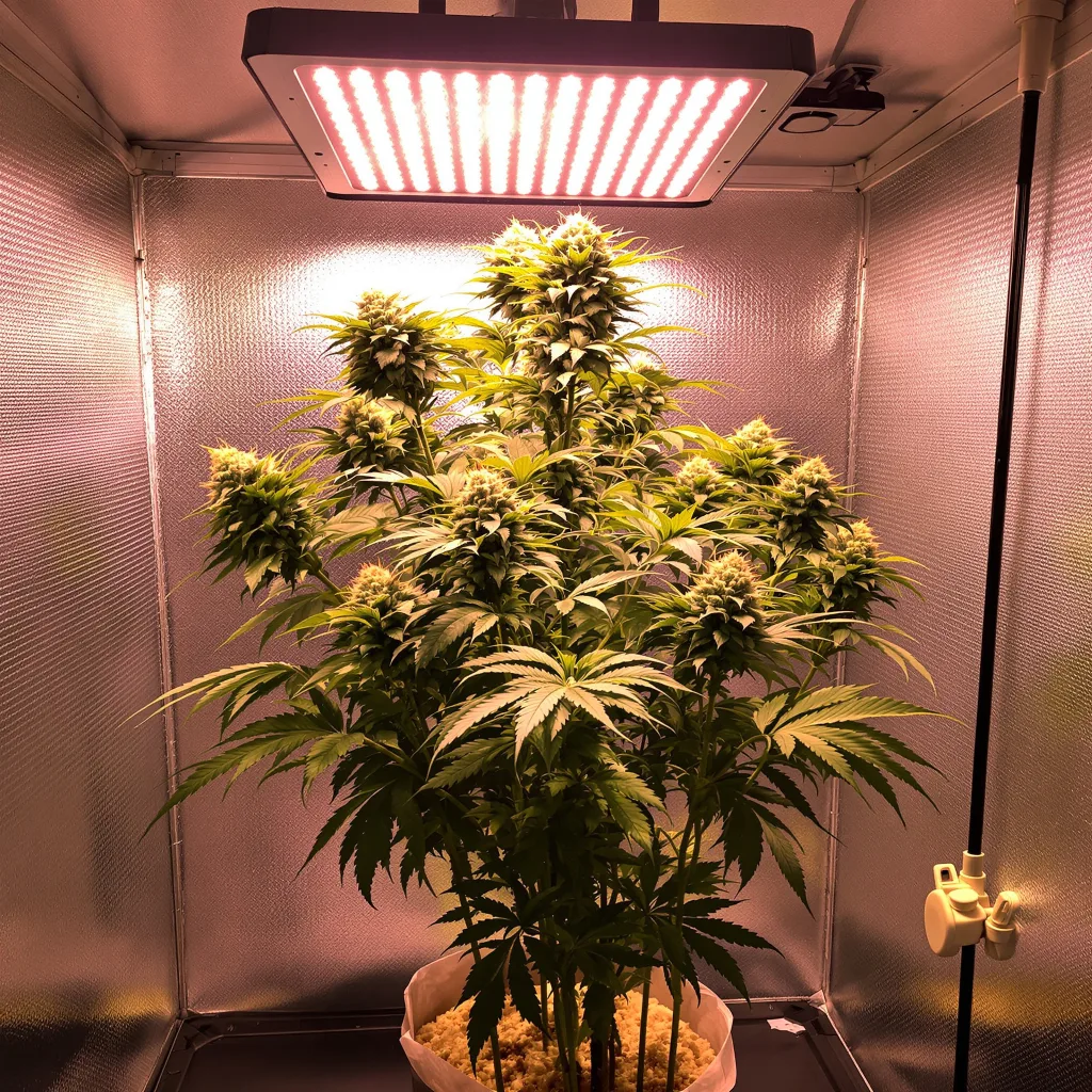 Sasquatch cannabis plant in flowering stage — 120-180 cm feminised