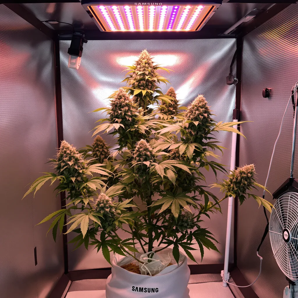 Scooby Snacks cannabis plant in flowering stage — 120-180 cm feminised