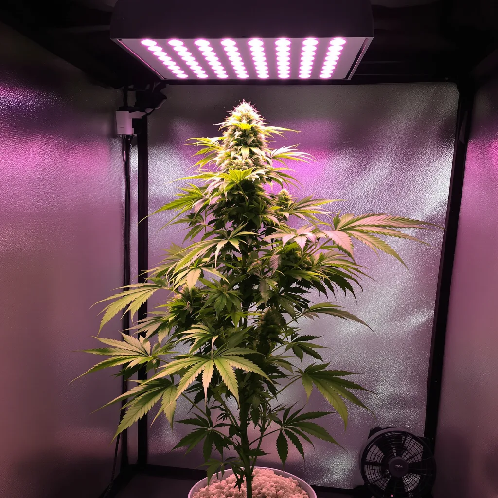Silver Haze cannabis plant in flowering stage — 150-200 cm feminised